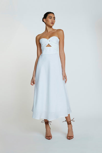 Penelope Strapless Midi Dress | Final ...